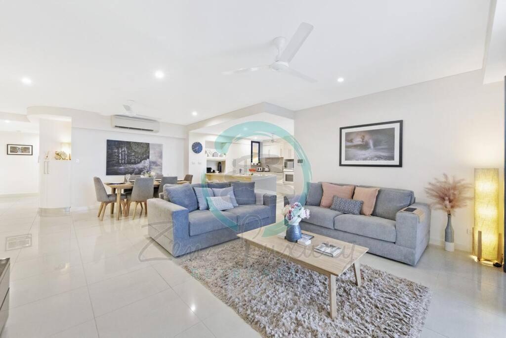 Zen Ocean Charm 3Br Luxury W/Front Apt Pool + Bbq Darwin Extérieur photo