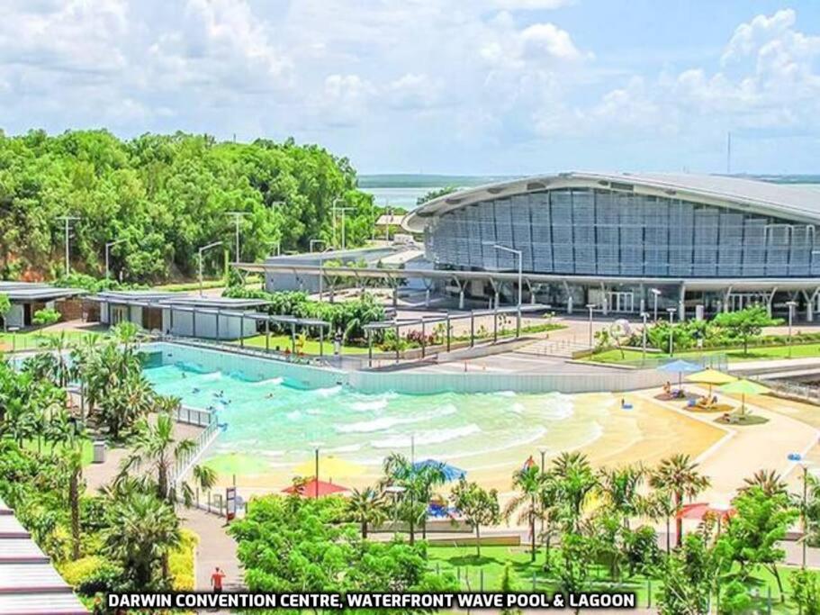 Zen Ocean Charm 3Br Luxury W/Front Apt Pool + Bbq Darwin Extérieur photo