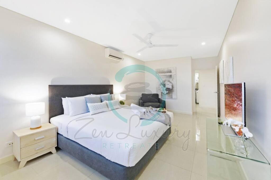 Zen Ocean Charm 3Br Luxury W/Front Apt Pool + Bbq Darwin Extérieur photo