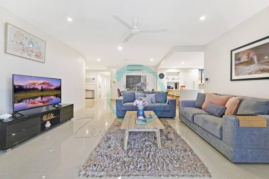 Zen Ocean Charm 3Br Luxury W/Front Apt Pool + Bbq Darwin Extérieur photo
